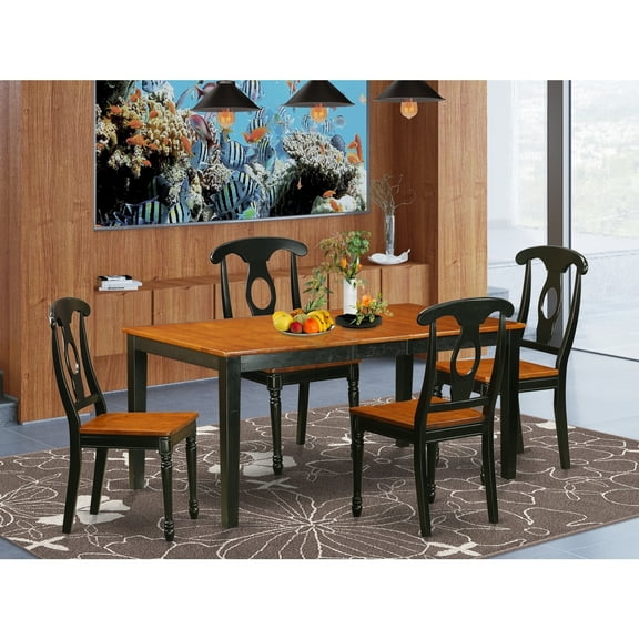 Coastal Craftsman Dining Set - Table & Chairs for Kitchen or Dining Room