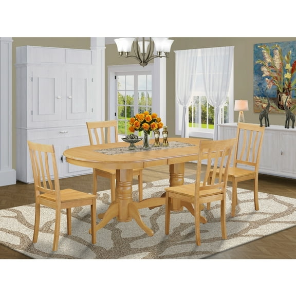 Country Cottage Dining Set - Table and 6 Chairs - Kitchen Dining Room Furniture