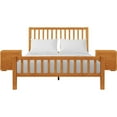 thumbnail image 1 of HomeStock Country Cottage Wooden Platform Bedroom Set, 1 of 5