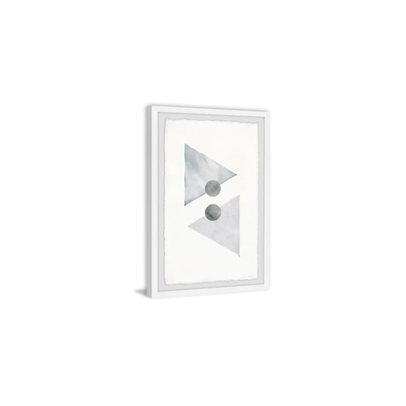 HomeStock Earthy Elegance Gray Arrowhead Framed Painting Print, Contemporary Wall Decor: Abstract, Digital Art Prints, and Modern Styles for Your Home