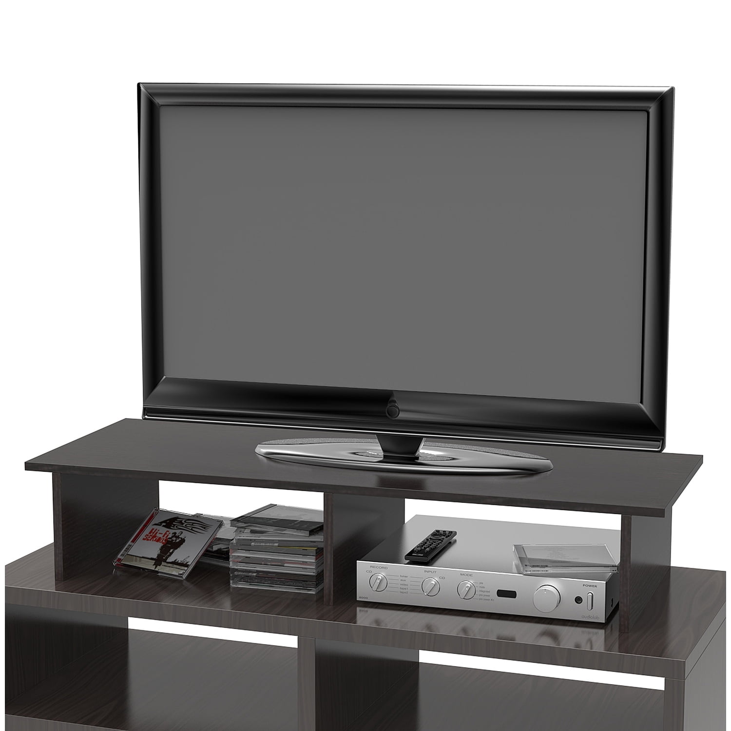 Led Tv Riser HomeStock Earthy Elegance Large TV/Monitor Riser 42