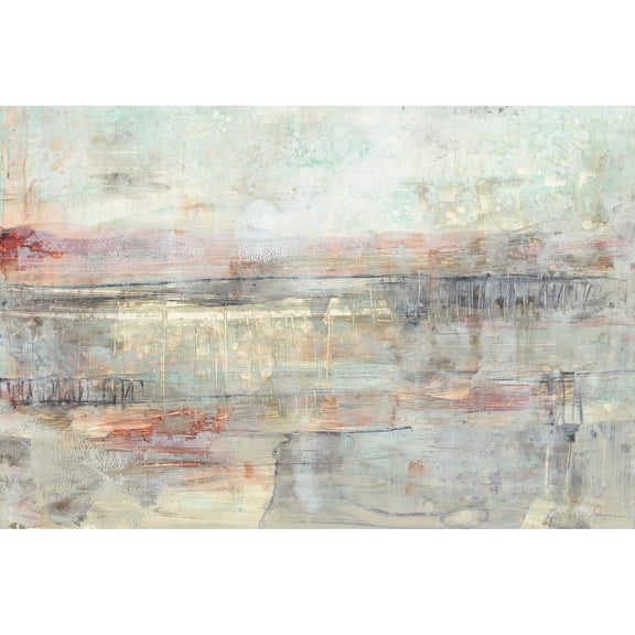 Canvas Wall Art Print - Earthy Elements Soft Scape III - Home Decor Painting