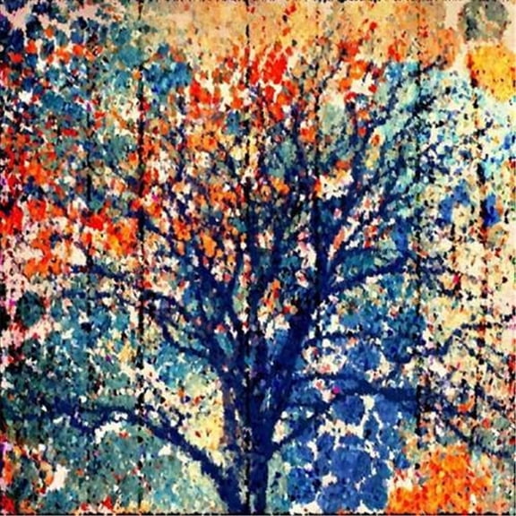 Seasonal Canvas Wall Art Print - 24x16 Home Decor - Vibrant Painting for Living Room, Bedroom, Office