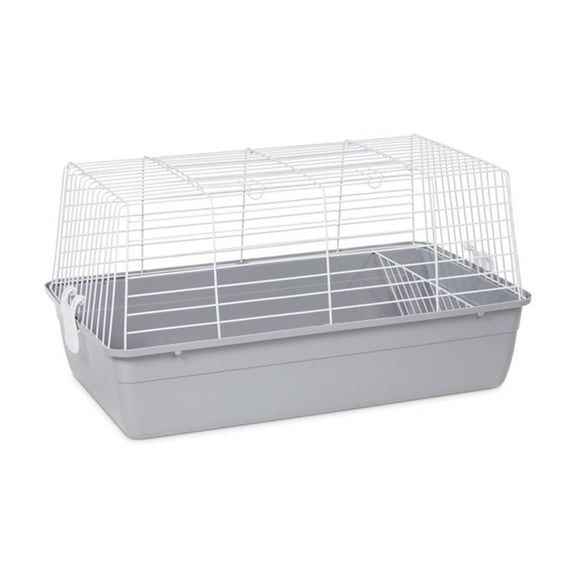 HomeStock Elegant Escape Small Round Bird Cage with Graceful Design, Durable Metal Construction, Compact Size, and Comfortable Space-Color:Gray