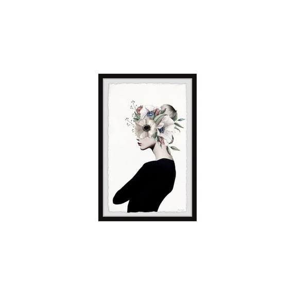 Portrait Wall Art - Framed Canvas Print for Home Decor - Living Room, Bedroom, Office