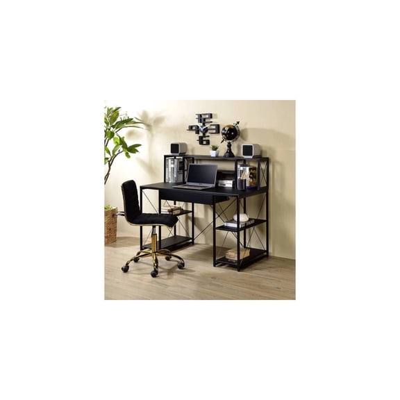 HomeStock French Fabulous Desk in Black