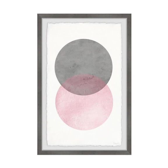 HomeStock Global Glam Circle Texture Framed Painting Print, Contemporary Wall Decor: Abstract, Digital Art Prints, and Modern Styles for Your Home