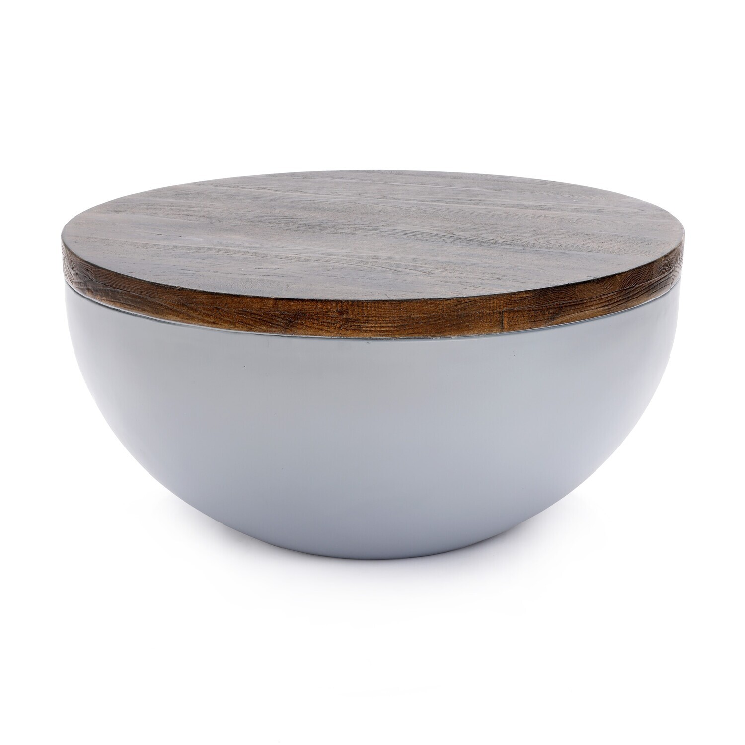 HomeStock UV and Rust Resistant Magnesium Oxide Coffee Table, Gray ...