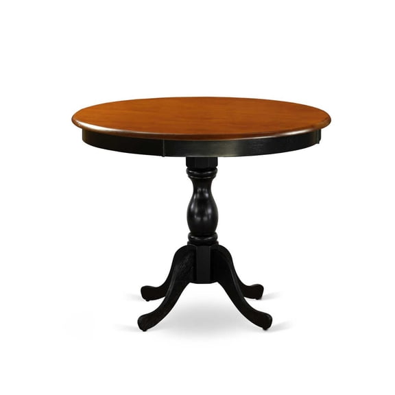 Global Greatness Kitchen Dining Table Set Includes a Wood Dining Table and Matching Dining Room Chairs with Slatted Back, Rustic Dining Table Set