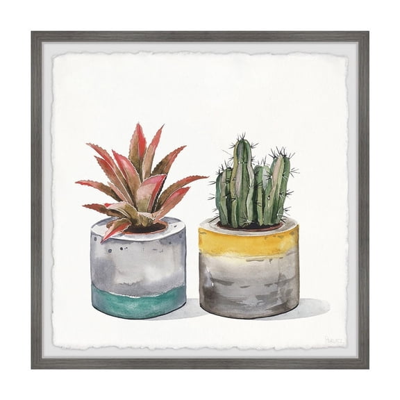 HomeStock Gothic Glamour Pair Framed Painting Print, 32" x 32", Contemporary Wall Decor: Abstract, Digital Art Prints, and Modern Styles for Your Home