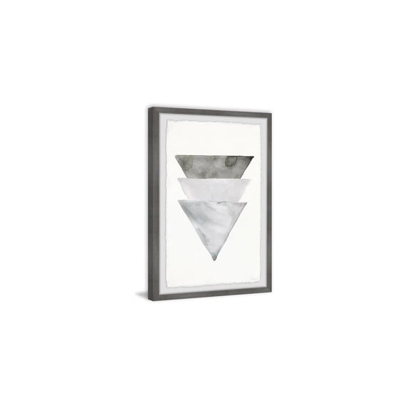 HomeStock Gothic Glamour Reversed Pine Tree Framed Painting Print, Contemporary Wall Decor: Abstract, Digital Art Prints, and Modern Style for Your Home