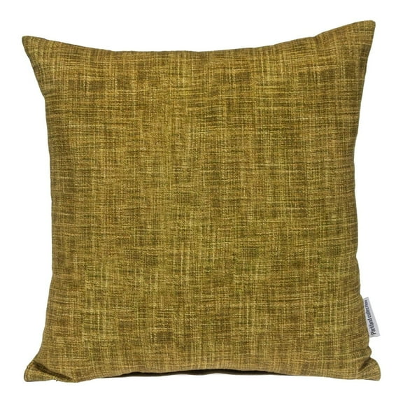 HomeStock Gothic Glamour Transitional Design 18" x 18" Square Throw Pillow, Rustic Decorative Throw Pillow for Living Room Sofas and Sectionals-Color:Green