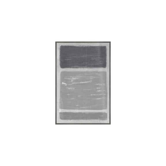 HomeStock Gothic Grace Justified End Floater Framed Painting Print on Canvas, Wall Art, Canvas Print, Framed Prints, Wall Hanging Prints for Living Room - 16"L x 1.5"D x 24"H