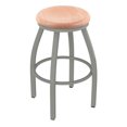 HomeStock Gothic Grace Stool Misha 36" Swivel Extra Tall Anodized