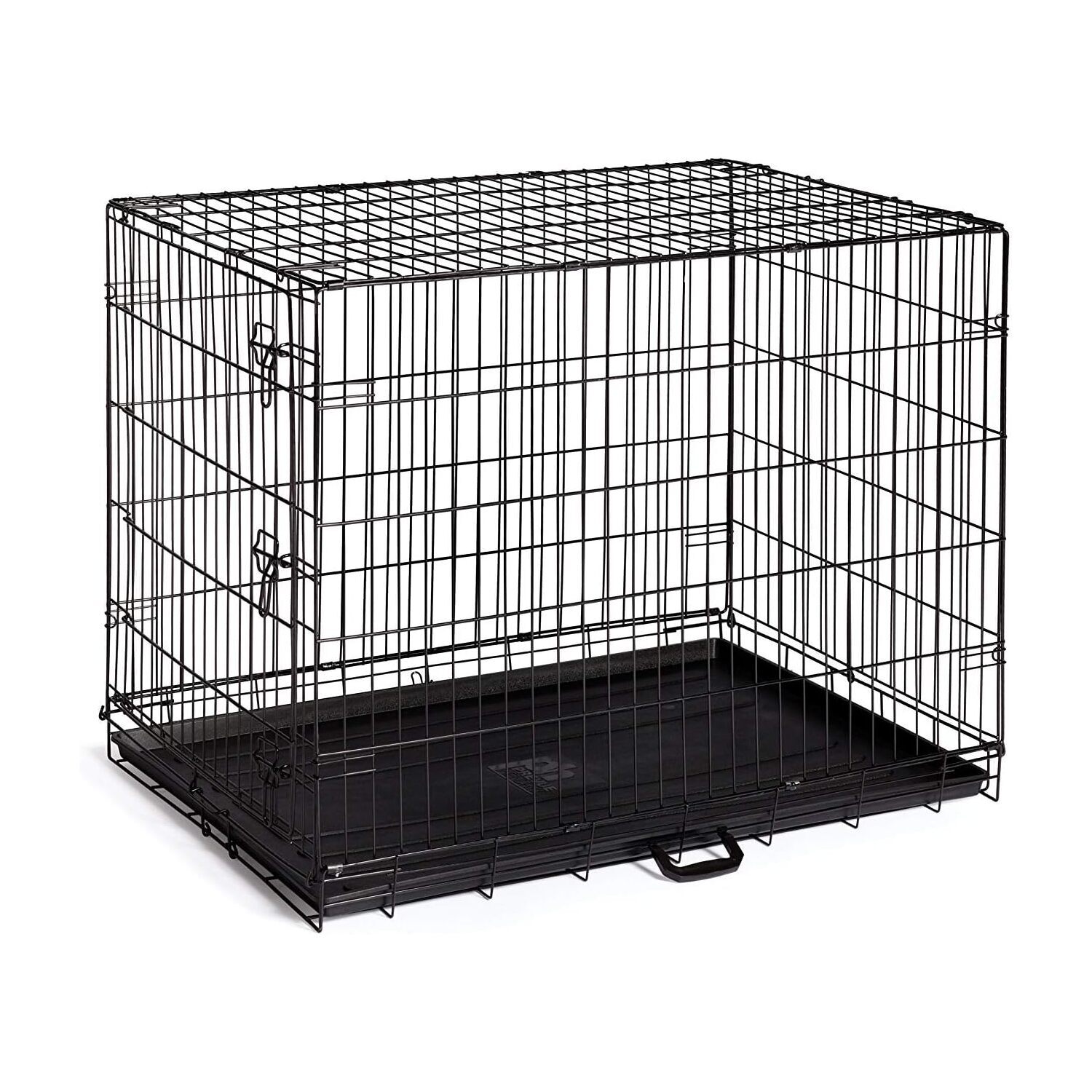 View of HomeStock Handcrafted Haven Home On-The-Go Single Door Dog Crate with ...