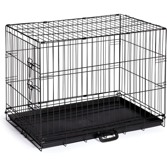 Handcrafted Haven Home On-The-Go Single Door Dog Crate with Sturdy Construction, Portable Design, Easy Access