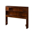 thumbnail image 1 of Handmade Home Headboard - Solid Wood, Full Size, USB Charger, Bed Frame Mount, Walnut Finish, 1 of 3