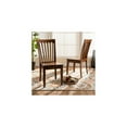 thumbnail image 1 of HomeStock Handmade Home Modern and Contemporary Transitional Walnut Brown Finished Wood 2-Piece Dining Chair Set, Versatile Chair for All Spaces, Comfortable Seating Furniture, 1 of 6