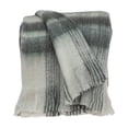 thumbnail image 1 of HomeStock Handmade Home Transitional Design 52" x 67" Woven Handloom Throw Blanket, Cozy Throw Blanket for All Living Spaces-Color:Grey, 1 of 10