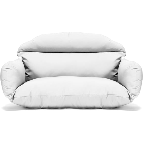 2 Person Hanging Egg Swing Seat Cushion - Outdoor Porch Swing Pad - Comfortable Deep Seat Cushion