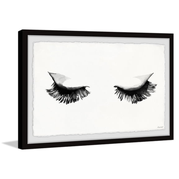 Framed Painting Print - Tribal Lashes Wall Art - Home Decor Picture - Ready to Hang