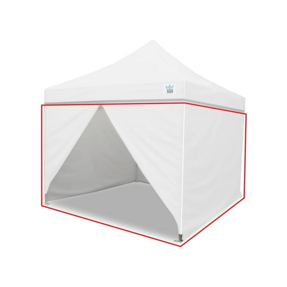 Instant Canopy Sidewall Kit - 10x20 Pop Up Tent Walls - Festival Tent Accessories