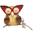thumbnail image 1 of Owl Decor Figurine Metal Iron Tabletop Sculpture Home Garden Art, 1 of 1