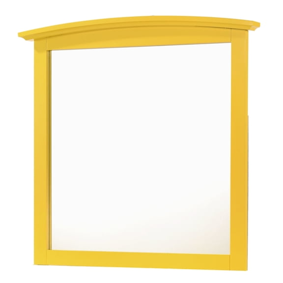 Island Oasis Bedroom Mirror - Yellow Wall Mount Decor