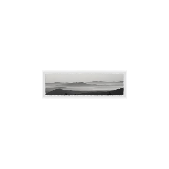 HomeStock Lakeside Living Distant s Framed Painting Print, Wall Art, Canvas Print, Framed Prints, Wall Hanging Prints for Living Room - Rectangular Shaped