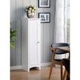 thumbnail image 1 of HomeStock Medieval Majesty Home and Office One Door Kitchen Storage Pantry, 40"H x 15"W x 15"D, Stylish and Functional Storage, 1 of 6
