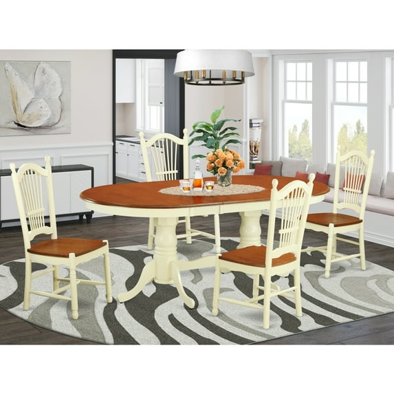 HomeStock Medieval Moods And Chairs Set -Kitchen Dinette HomeStock And Dining Chairs