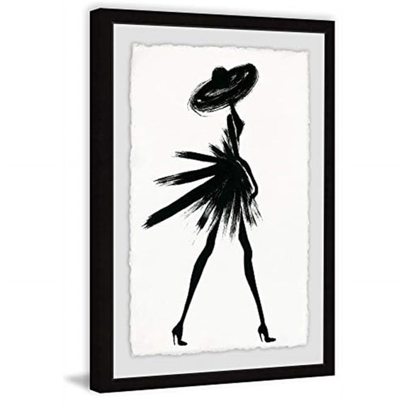 Medieval Painting Print - Black Dress Art - Framed Wall Decor - HomeStock