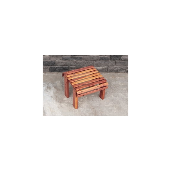 Ottoman - Eastern Aromatic Red Cedar - Outdoor Comfort - Handcrafted Relaxation