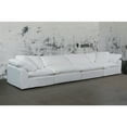 thumbnail image 1 of Modular Sectional Sofa, Deep Seating Couch, Washable Slipcovered Sofa, White Living Room Furniture, 1 of 7