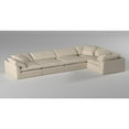 thumbnail image 1 of Modular Sectional Sofa L Shaped, Deep Seating Couch, Washable Fabric, Tan Beige, Comfortable Living Room Furniture, 1 of 8