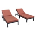 thumbnail image 1 of HomeStock Mediterranean Magic Modern Outdoor Chaise Lounge Chair With Cushions Set of 2, 1 of 8