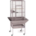 thumbnail image 1 of HomeStock Mid-Century Marvel Bird Cage with Retro-Inspired Design, Durable Construction, Spacious Interior, and Elegant Finish for Stylish-Color:Blush, 1 of 6