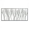 thumbnail image 1 of HomeStock Modern Motifs Black Abstract Trees Rectangular Metal Wall Decor, 1 of 7