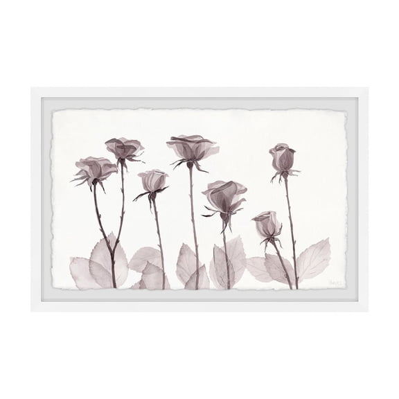 HomeStock Naturally Nice Purple and Beautiful Framed Painting Print, 24" x 36", Contemporary Wall Decor: Abstract, Digital Art Prints, and Modern Styles for Your Home