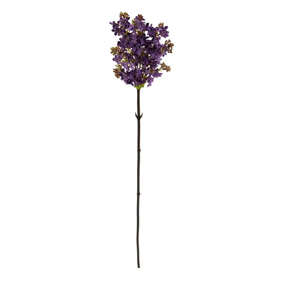 HomeStock Neo-Classical Nostalgia 32In. Lilac Artificial Flower (Set Of 4)