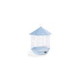 thumbnail image 1 of HomeStock Neo-Classical Nostalgia Bird Cage with Elegant Design, Durable Metal Construction, Spacious Interior, and Timeless Aesthetic for Comfortable Bird Housing-Color:Light Blue, 1 of 3