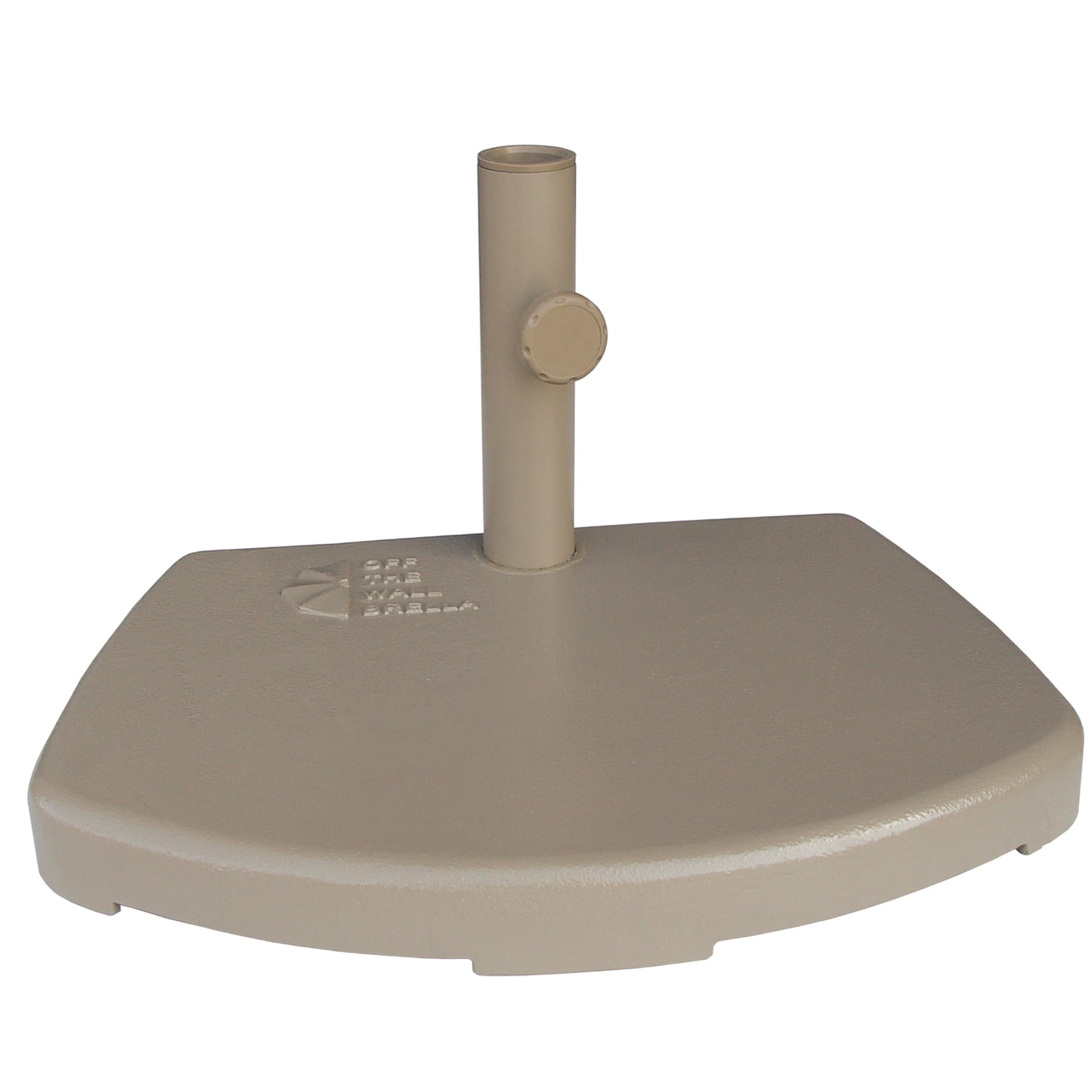 Champagne Cast Iron Off-The-Wall Umbrella Base