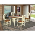 thumbnail image 1 of Dining Table Set 5 Piece - Rectangle Table with Butterfly Leaf & 4 Chairs - Kitchen Dinette Set, 1 of 5
