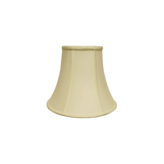 HomeStock Old World Charm Wire Modified Fancy Softback Lampshade with Washer Fitter, Fabric Lampshade for Table Lamps-Color:Egg,Size:12"W x 10"H