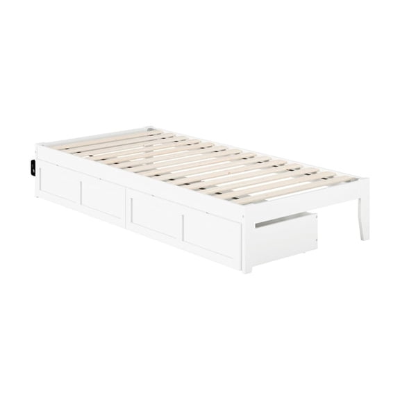 Bed Drawer Set - Q/K/TX Size - 2 Spacious Drawers & USB Ports - Modern Design