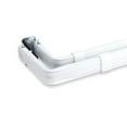 thumbnail image 1 of Double Curtain Rod 84-120 Inch, Wall Mount, Steel Rod Set, Home Decor, White Finish, 1 of 4