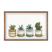 HomeStock Old World Opulence Love Grows Here Framed Painting Print, 24" x 16", Contemporary Wall Decor Abstract, Digital Art Prints, and Modern Styles for Your Home