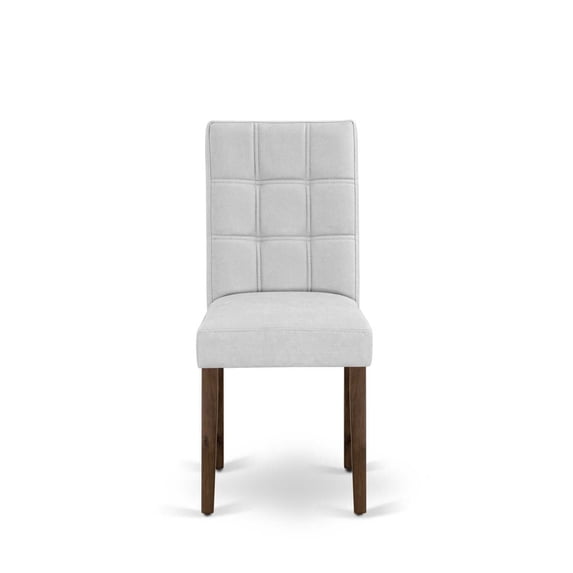 Dining Chairs Set of 2, Upholstered Seat, Modern Style, 22"D x 17"W x 36"H