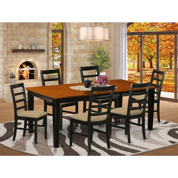 Renaissance Dining Set-Hardwood Table & Chairs-Elegant Home Furniture