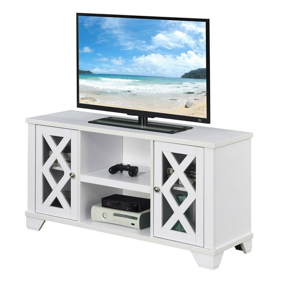 TV Stand with Cabinets & Shelves - Entertainment Center for TVs